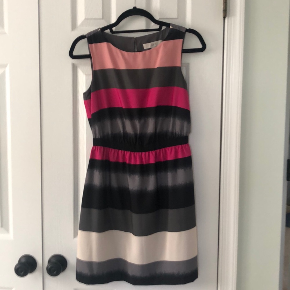 Sleeveless Colorblock Loft Dress